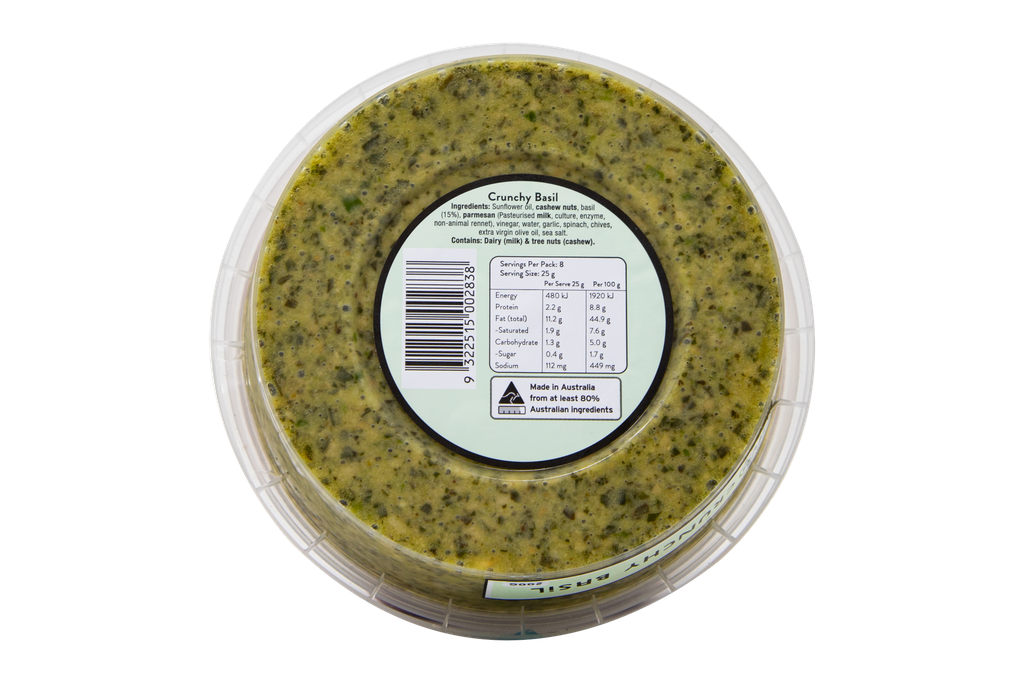 200838 Fifya Crunchy Basil Dip 200G-BACK.webp