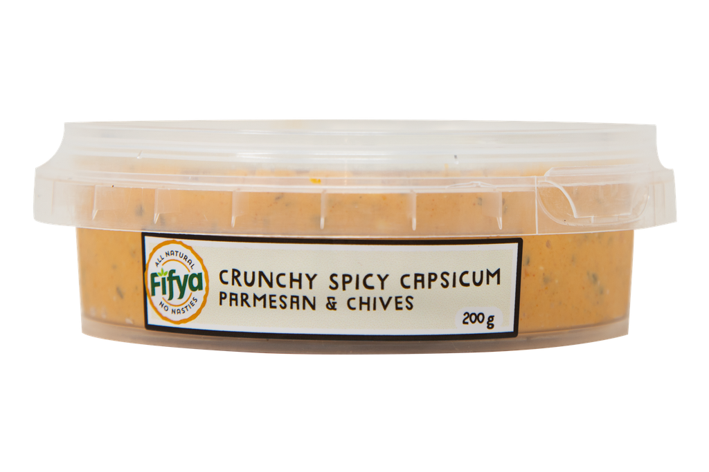 200163 Fifya Crunchy Spicy Capsicum, Parmesan & Chives 200g.webp