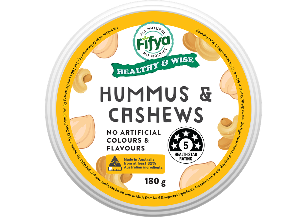 1808530 Fifya H&W Hummus & Cashew 180g-TOP.webp