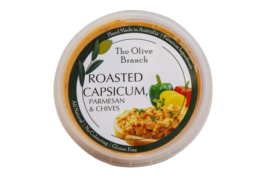 OB 2001892 Roasted Capsicum, Parmesan & Chives 200G-TOP.webp