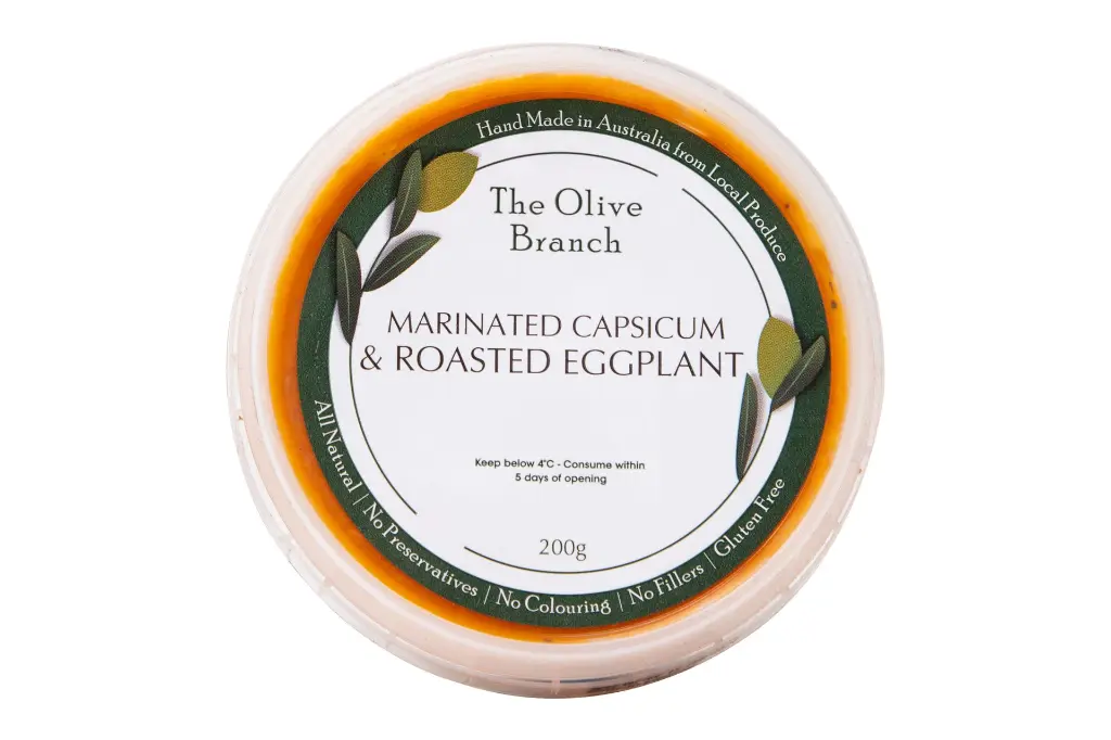 2001915 Olive Branch Marinated Capsicum & Roasted Eggplant Gf 200G-TOP.webp