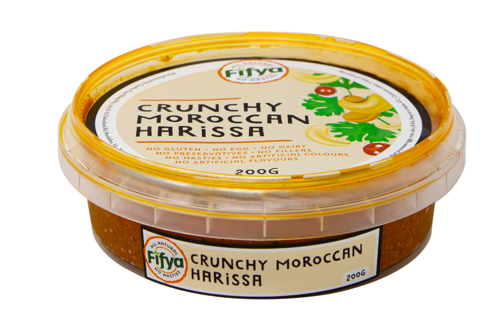 200149 Fifya Crunchy Moroccan Harissa 200G-ANGLE.webp
