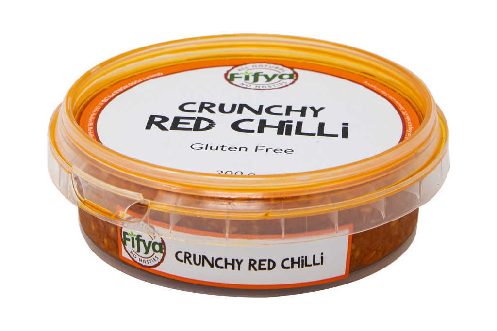 200852 Fifya Crunchy Red Chilli Dip Gf 200G-ANGLE.webp