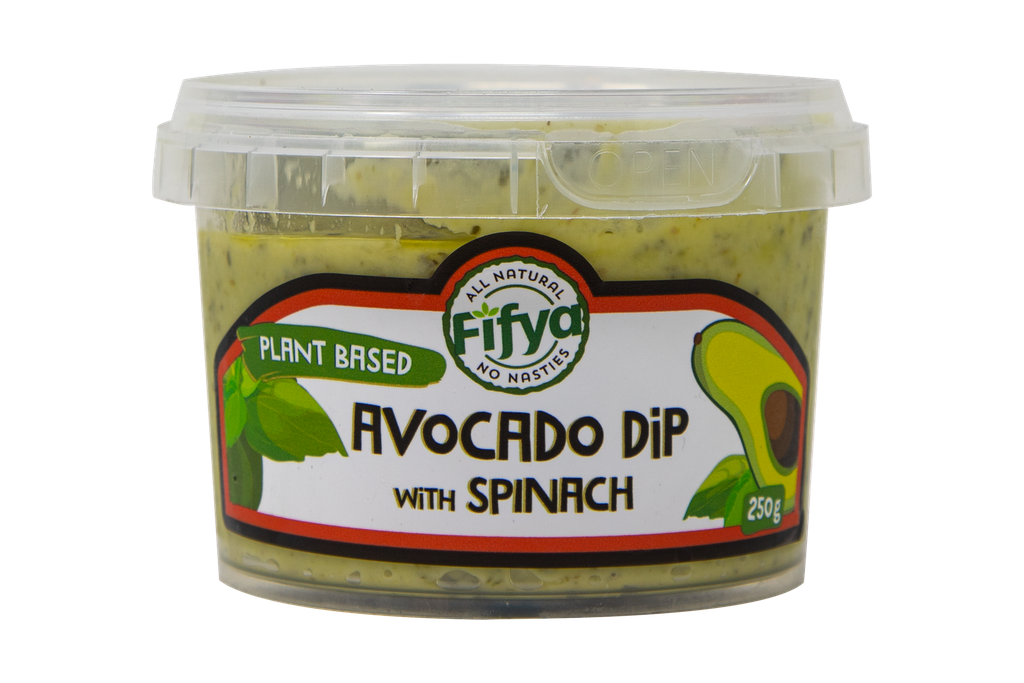 2507380 Fifya Plant Based Avocado Dip With Spinach Gf Df 250G.webp
