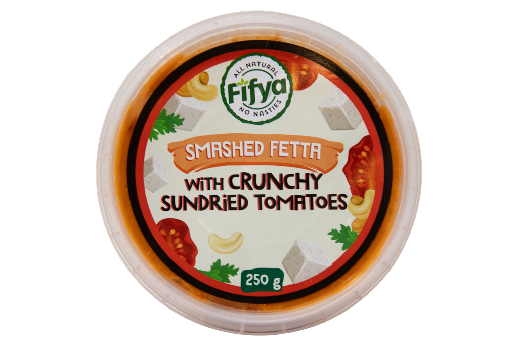 2508479 Fifya Smashed Fetta w. Crucnhy sundried tomato 250g-TOP.webp