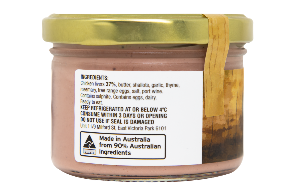 1501003 Latelier Chicken Liver Pate 150g- BACK 1.webp