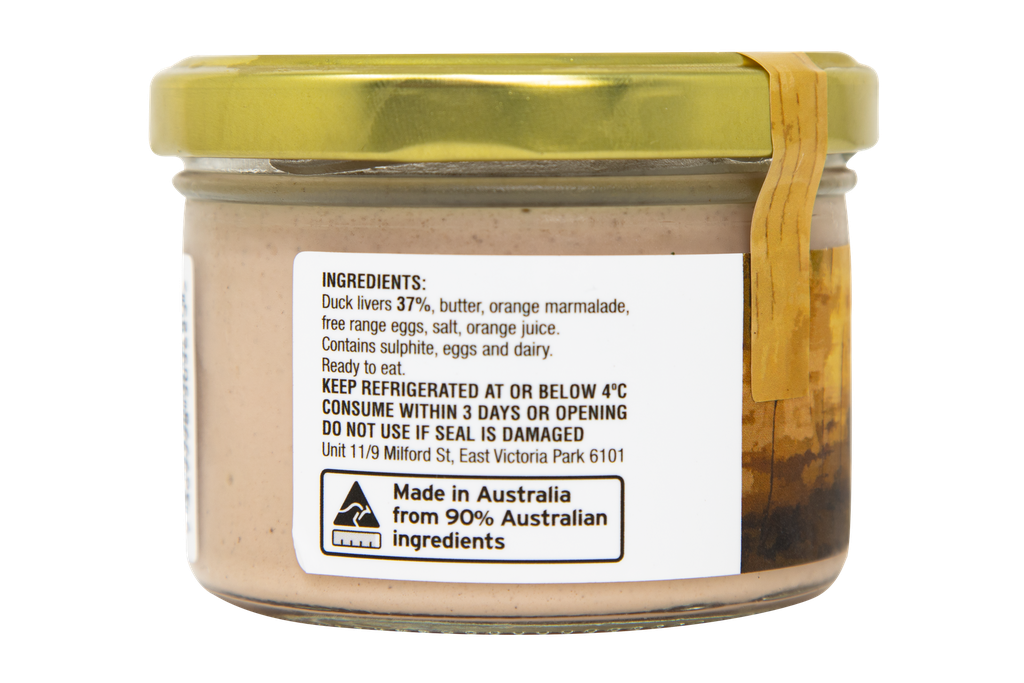 1505623 Latelier Duck a lorange pate 150g-BACK 1.webp