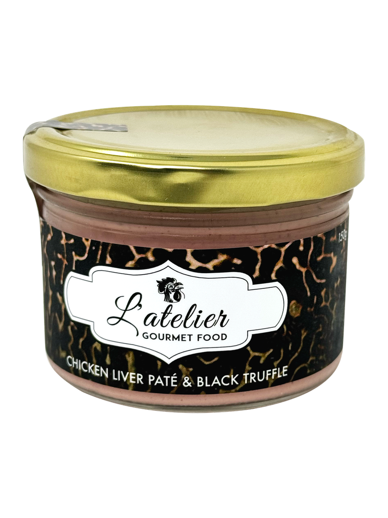 1501010 Latelier Chicken liver pate & truffle 150g-ANGLE.webp