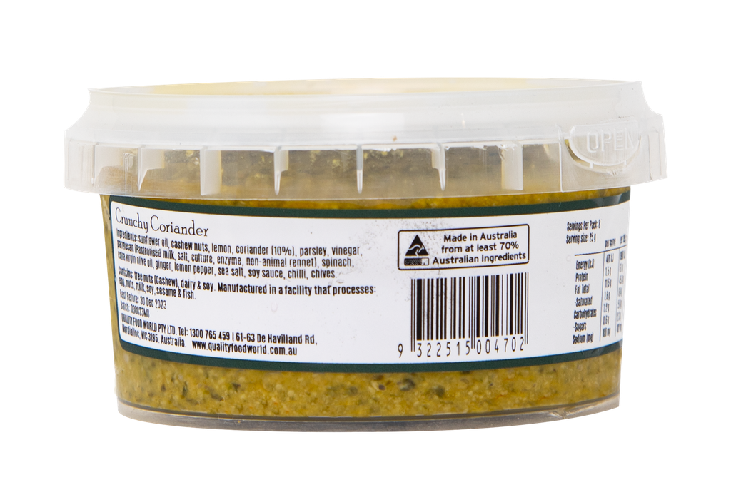 200702 Olive Branch  Crunchy Coriander Gf 200G-BACK.webp