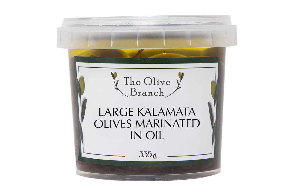 2505426 Olive Branch  Large Kalamata Olives marinated in Oil 335G.webp