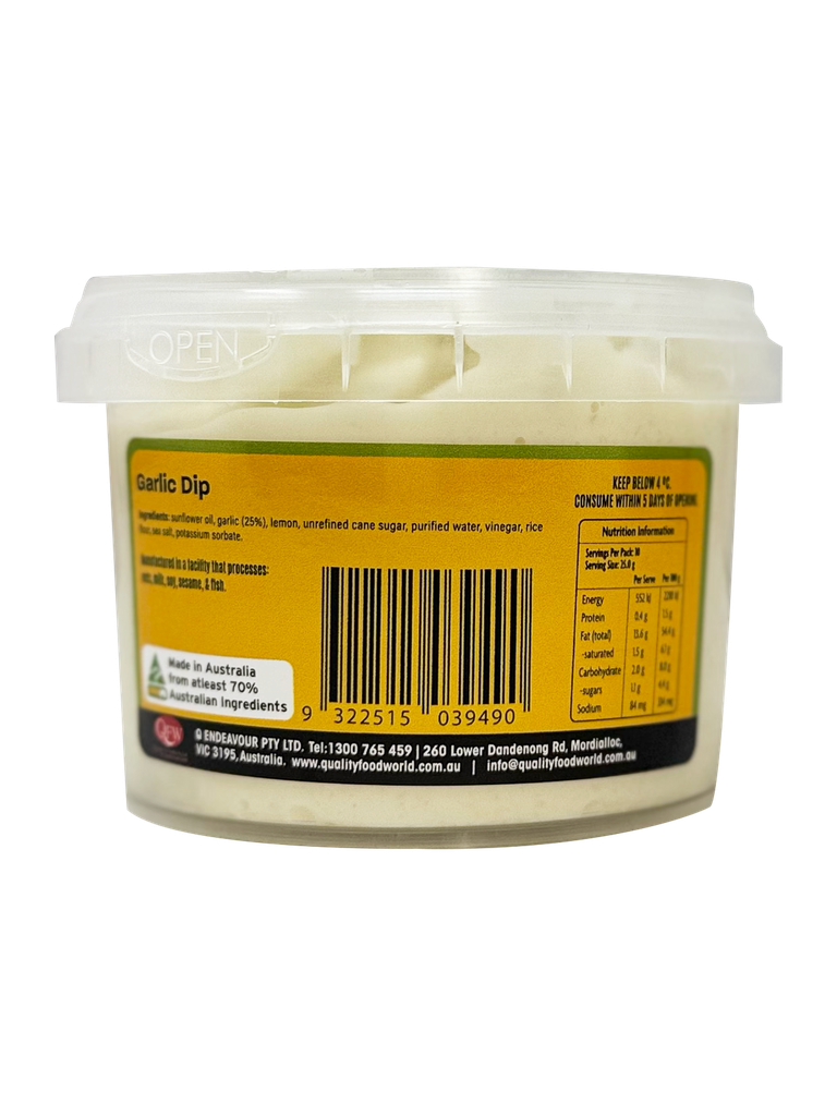 2509490 Garlic Dip 250g-BACK.webp