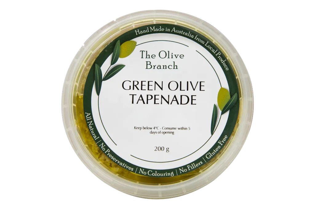 2006910 OB green olive Tapenade 200g-Top.webp