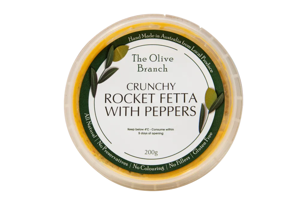 2008878 OB Crunchy Rocket fetta w peppers 200g-TOP.webp