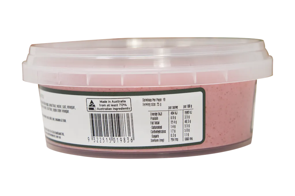 2509836 Olive Branch Gourmet Tarama Gf 250G-BACK 1.webp
