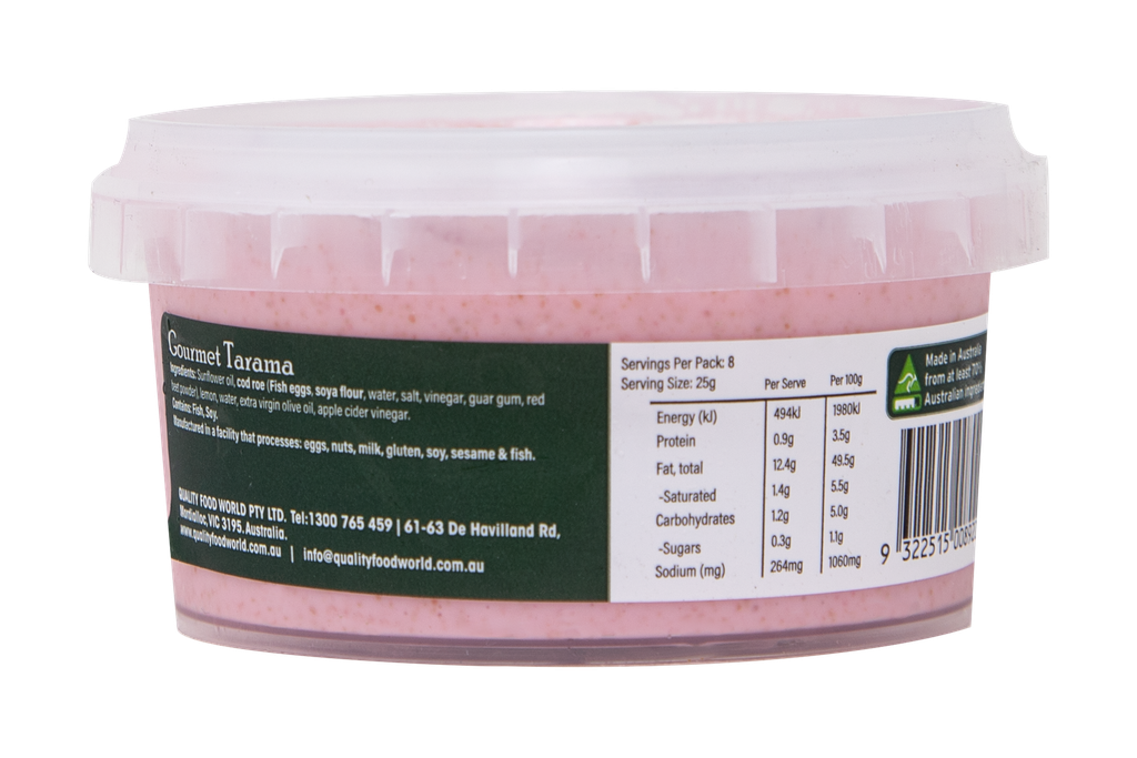 2008922 Olive Branch Gourmet Tarama Gf 200G-BACK.webp