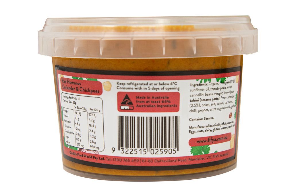 2505905 Fifya PB Red Hommus 250g-BACK.webp