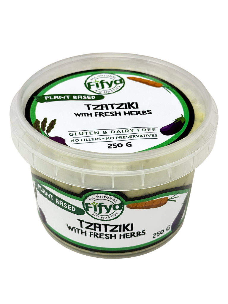 Fifya PB 2501150 tzatziki w. herbs 250g-Angle.webp