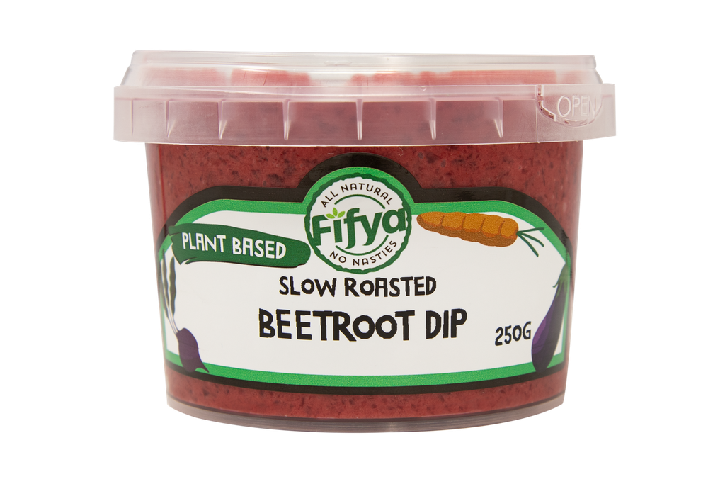 2501234 OB Slow Roasted beetroot dip 250g-SIDE.webp