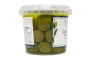 2505517 OB Green Sicilian olives in oil marinade 335g-SIDE.webp
