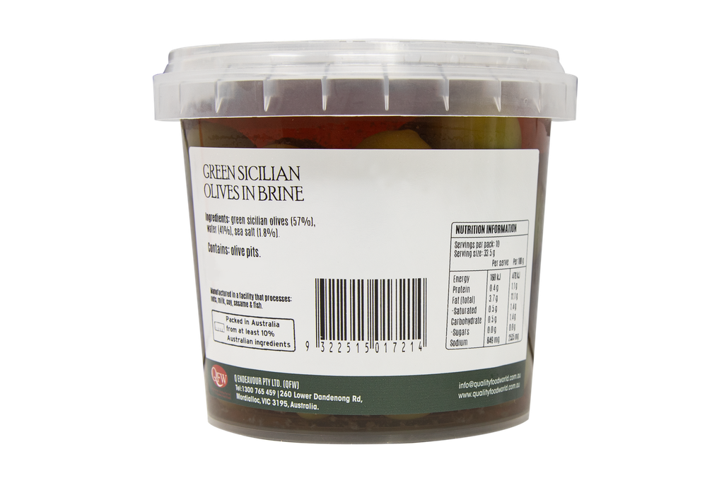 2507214 OB Green Sicilian olives in brine 335g-BACK.webp