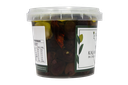 2507321 OB Pitted Kalamata Olives in Chilli & Garlic 335g-SIDE.webp