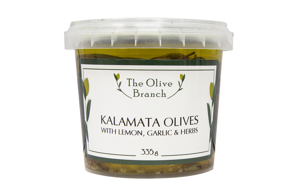 2507208 OB Kalamata olives w lemon, garlic, herbs 335g.webp