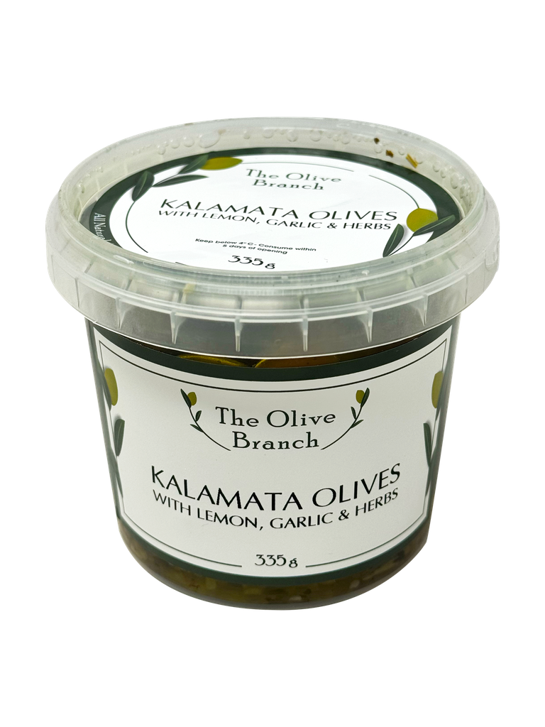 2507208 OB Kalamata olives w lemon, garlic, herbs 335g-ANGLE.webp