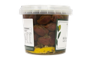 2507406 OB Pitted Kalamata Olives w. Lemon, Garlic & Herbs 335g-SIDE.webp