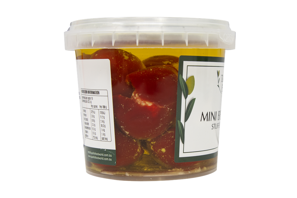250979 OB Mini Bell Peppers w. Fetta 335g-SIDE.webp