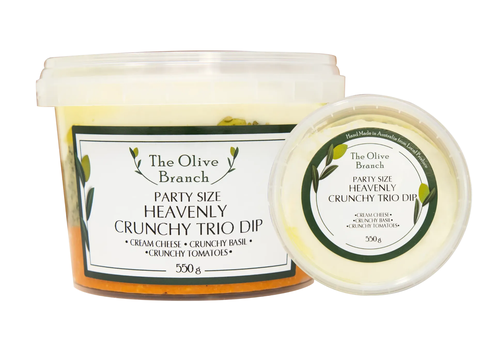 OB Heavenly Crunchy Trio Dip Party Size 550G