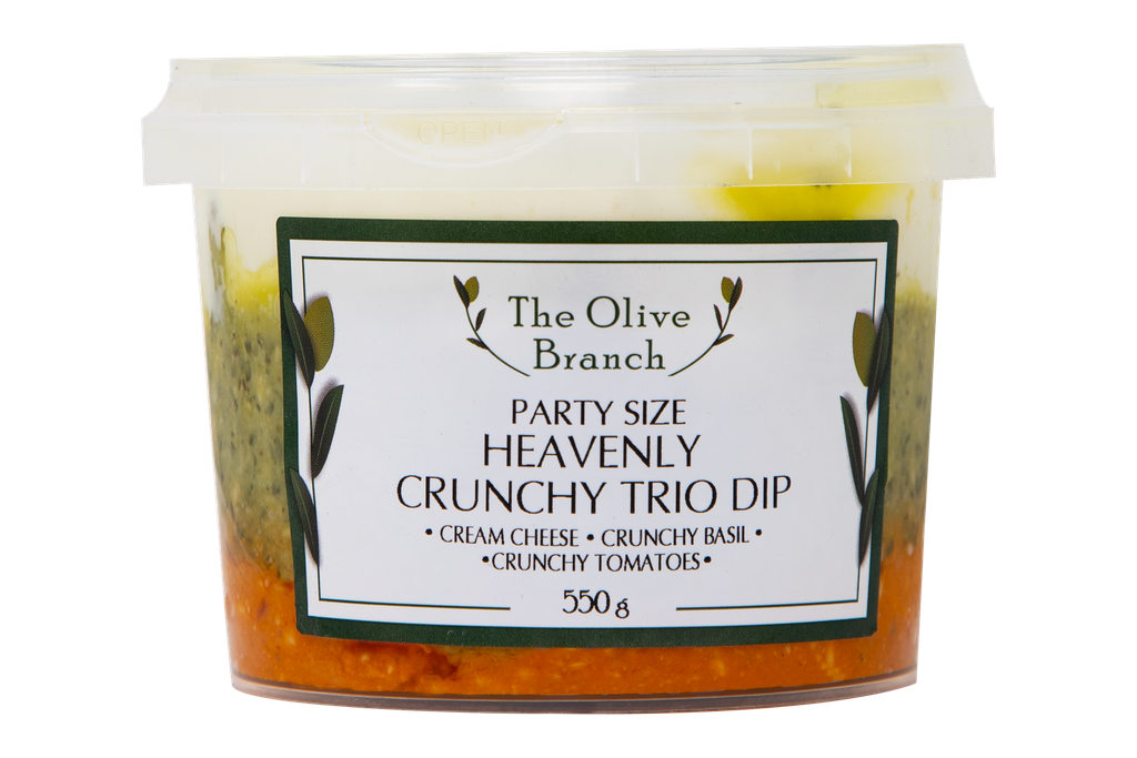 OB Heavenly Crunchy Trio Dip Party Size 550G