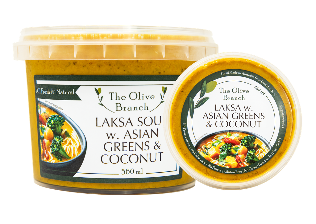 OB Laksa Soup With Asian Greens & Coconut  560Ml