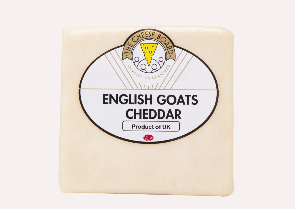 CB English Goats Cheddar Rw Pcs (Ctn-8)