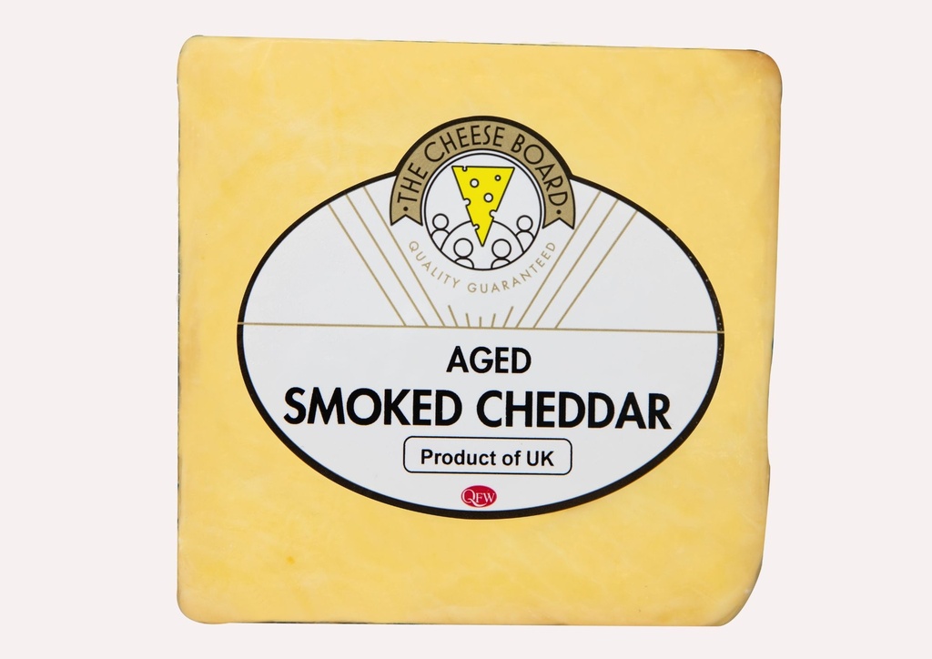 CB Aged Smoked Cheddar Rw Pcs (Ctn-8)