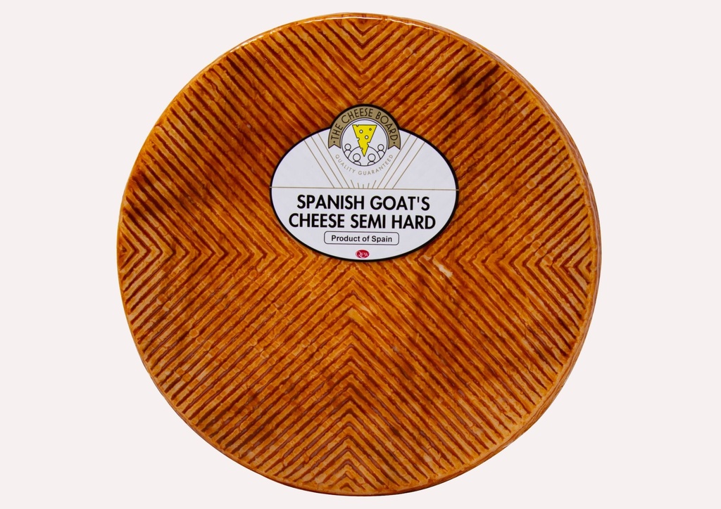 CB Spanish Goat Cheese Semihard Wheel Pkg