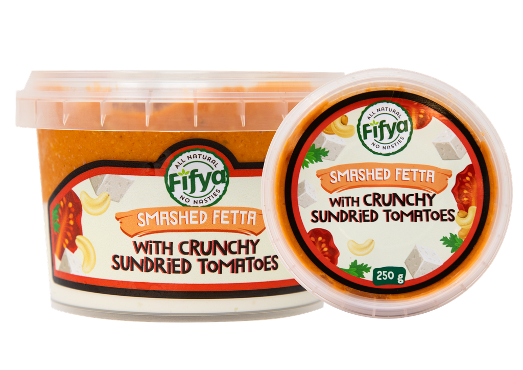 FIFYA Smashed Fetta With Crunchy Sundried Tomato 250G
