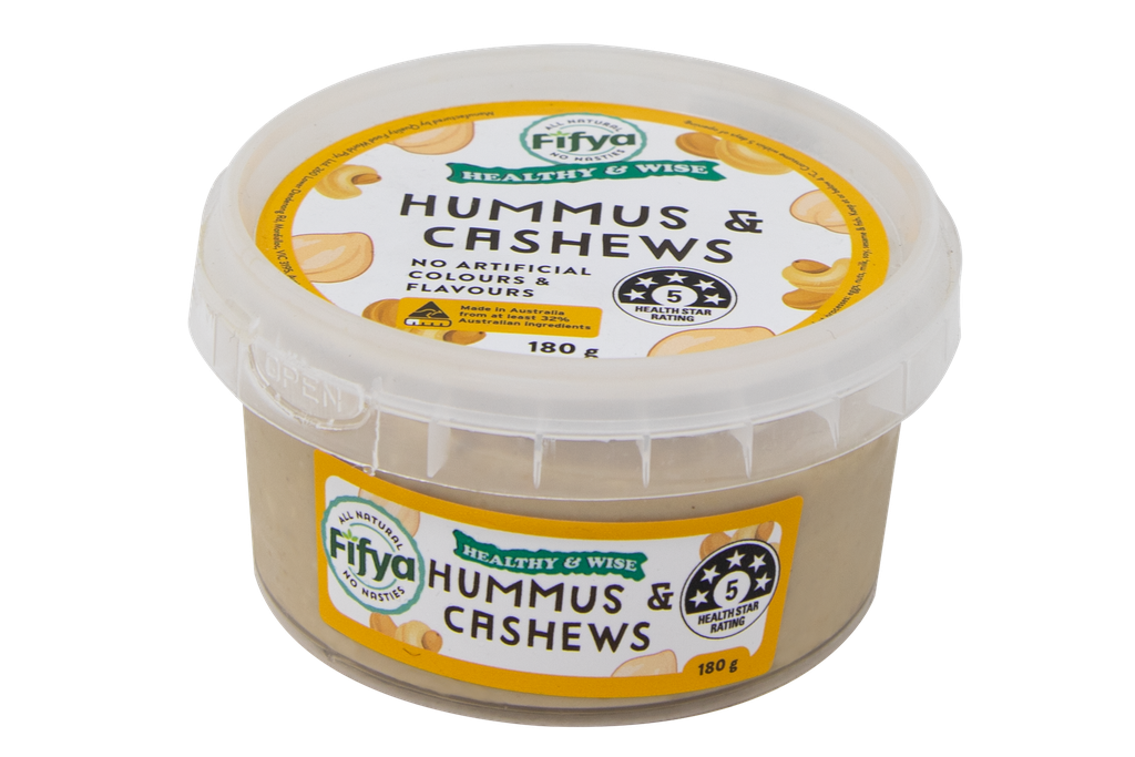 FIFYA Pb Hommus With Cashews 5 Star 180G