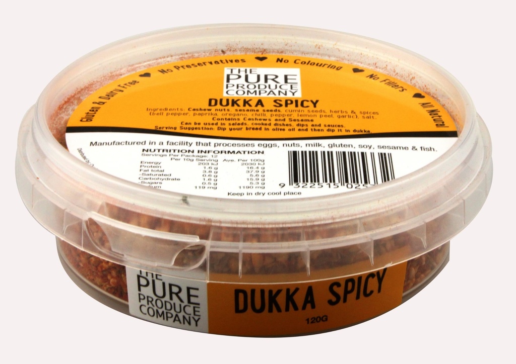PPC Dukka Spicy 120G