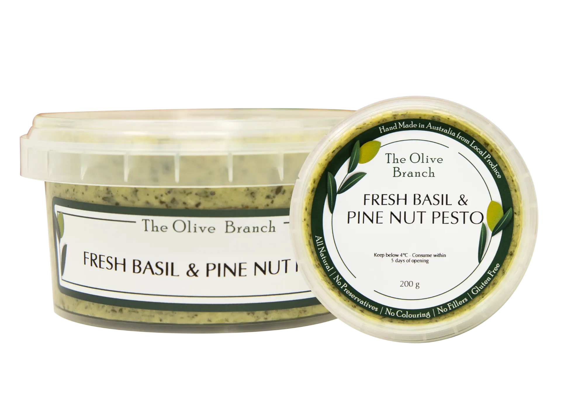 OB Fresh Basil & Pine Nut Pesto  200G