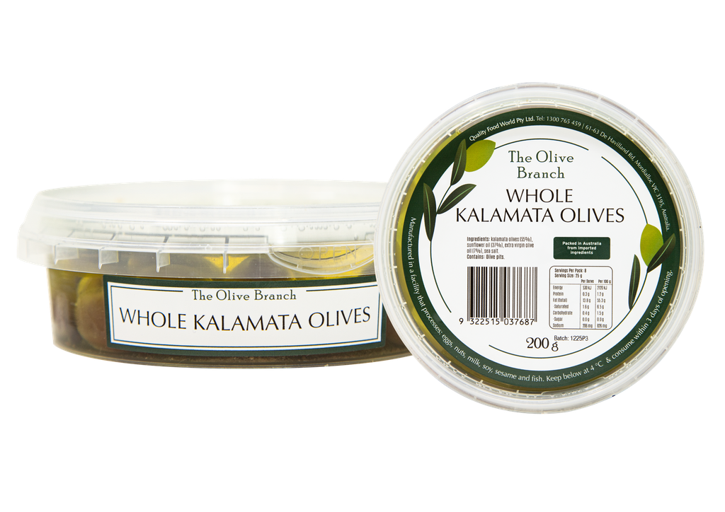 OB Whole Kalamata Olives   200G