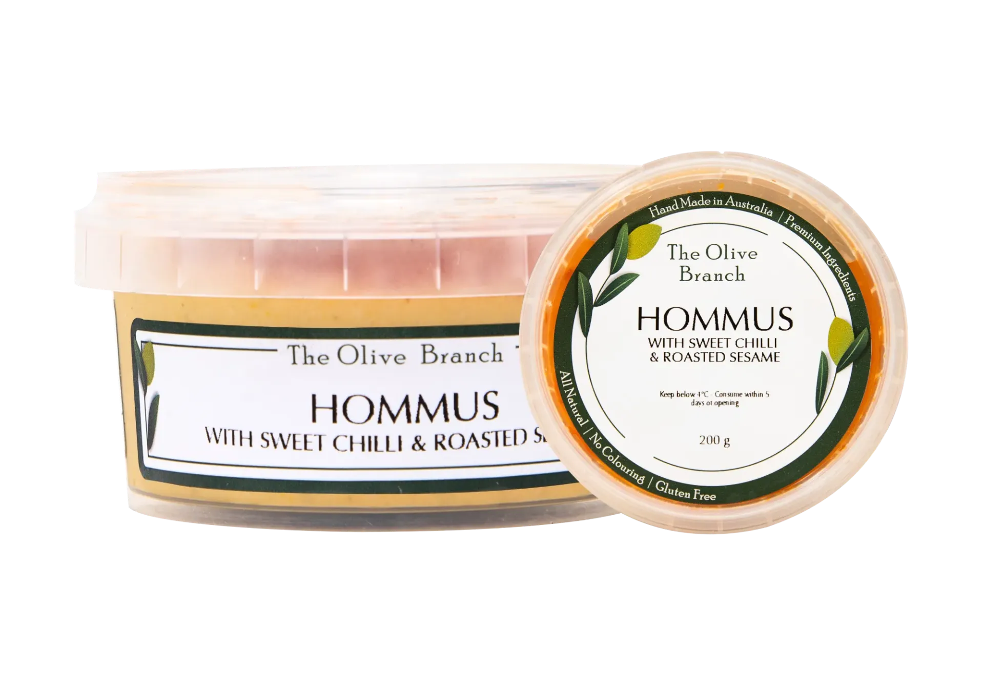OB Sweet Chilli & Roasted Sesame Hommus 200G