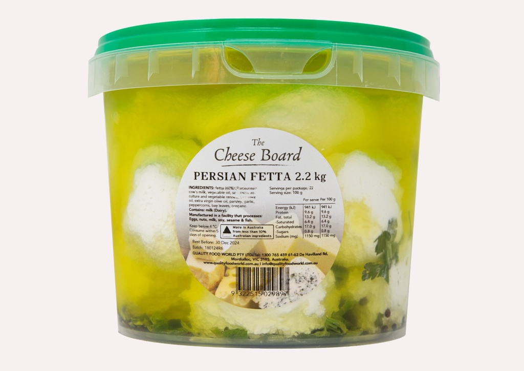 CB Persian Fetta 2.2Kg