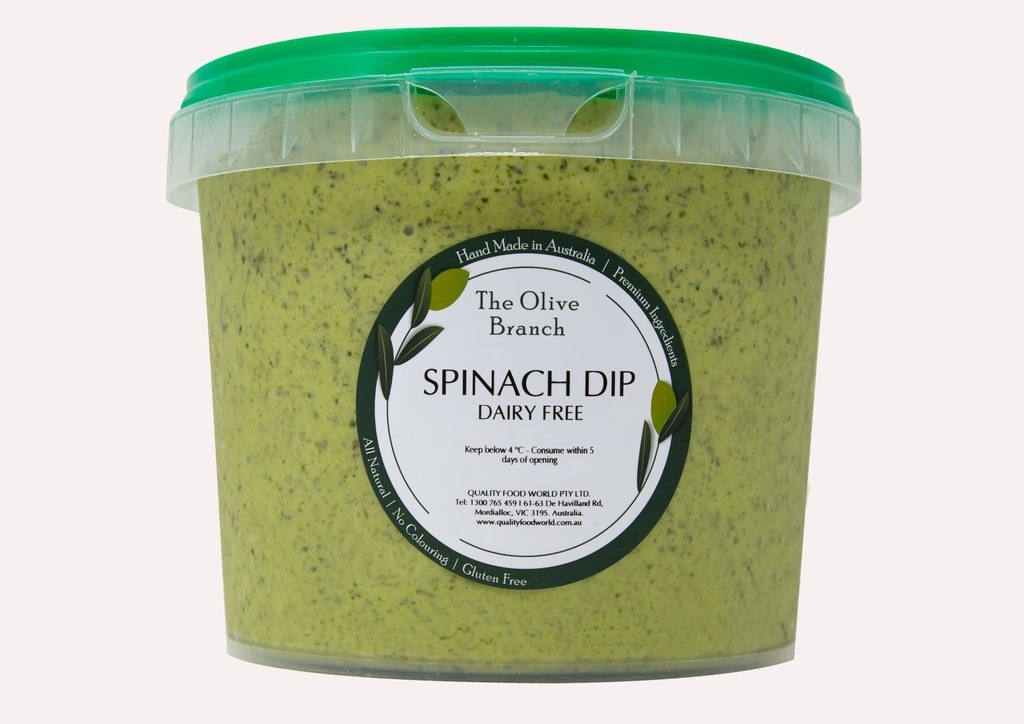 OB Dip Spinach Dairy Free 2.2Kg