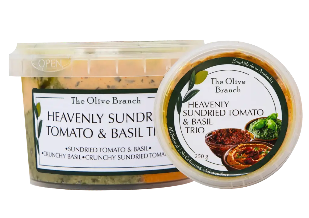 OB Heavenly Sundried Tomato & Basil Trio  250G