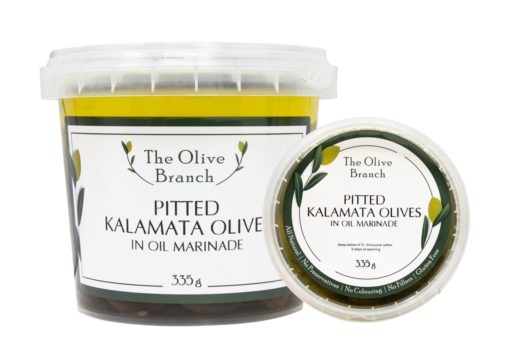 OB Pitted Kalamata Olives Marinated In Oil   335G