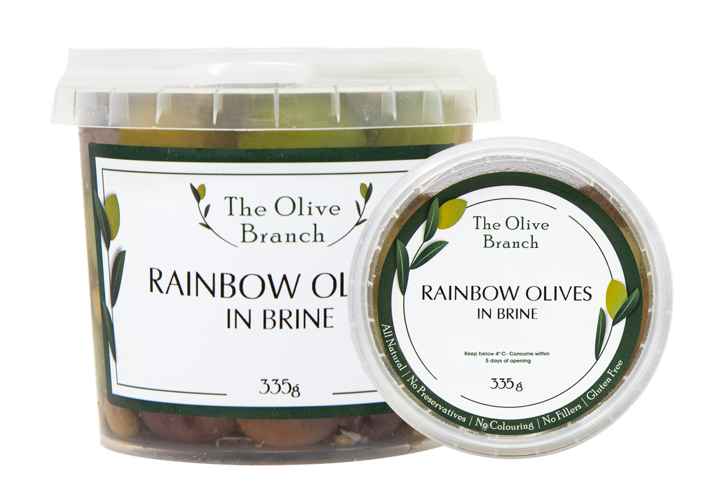 OB Rainbow Olives In Brine 335G