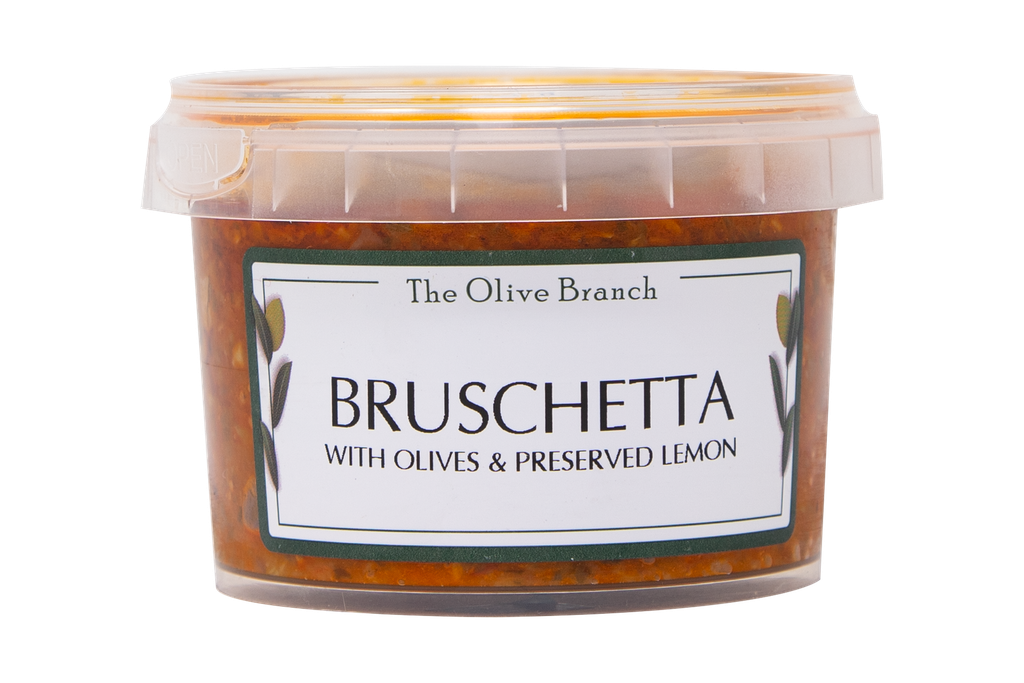 OB Bruschetta With Olives & Preserved Lemon 250G