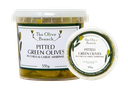 OB Pitted Green Olive Chilli & Garlic 335G