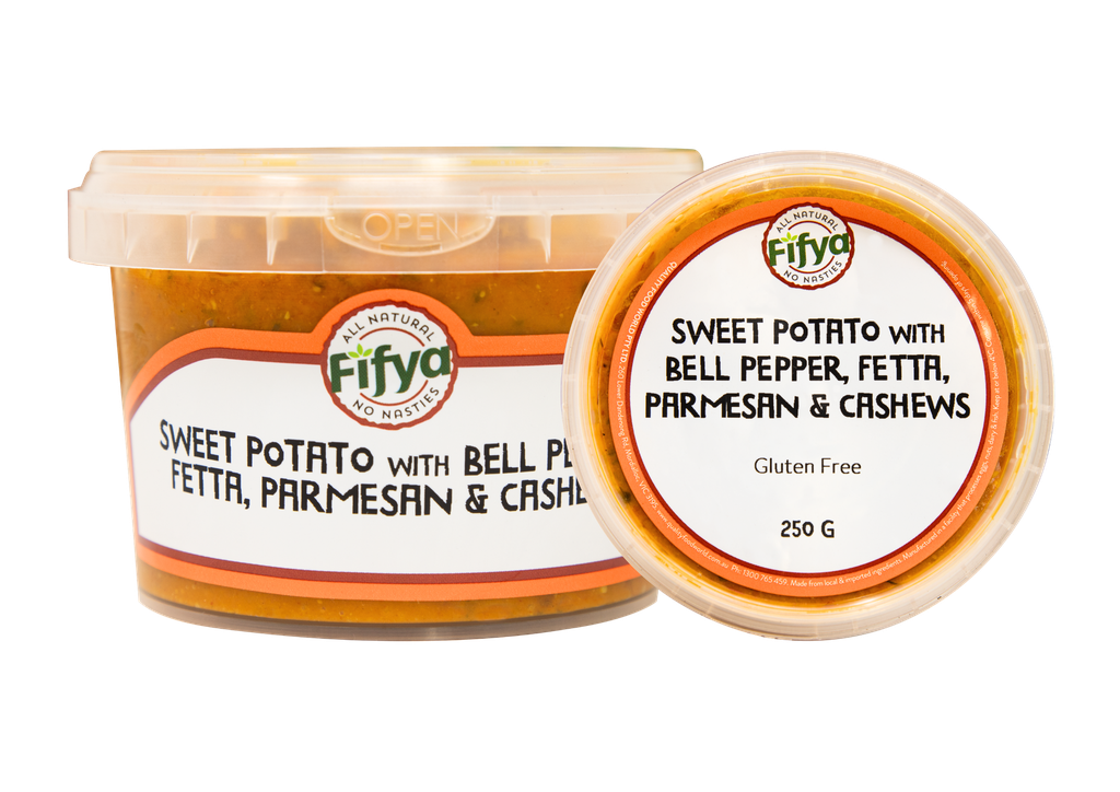 FIFYA Sweet Potato With Bell Pepper, Fetta, Parmesan & Cashews Dip  250G