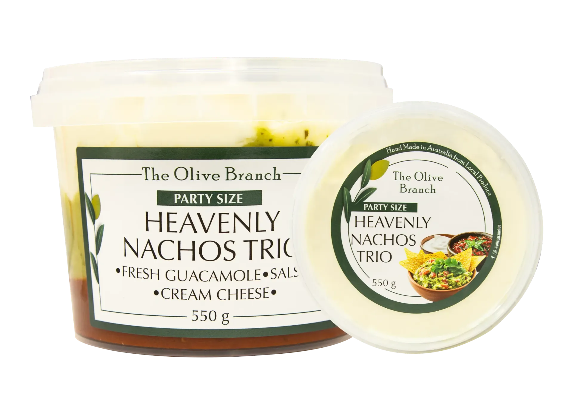 [5506123] OB Heavenly Nachos Trio Dip Party Size  550G